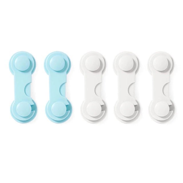 5/10pcs Child Safety Plastic Cabinet Lock Baby Protection From Children Safe Locks for Refrigerators Security Drawer Latches