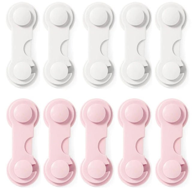 5/10pcs Child Safety Plastic Cabinet Lock Baby Protection From Children Safe Locks for Refrigerators Security Drawer Latches