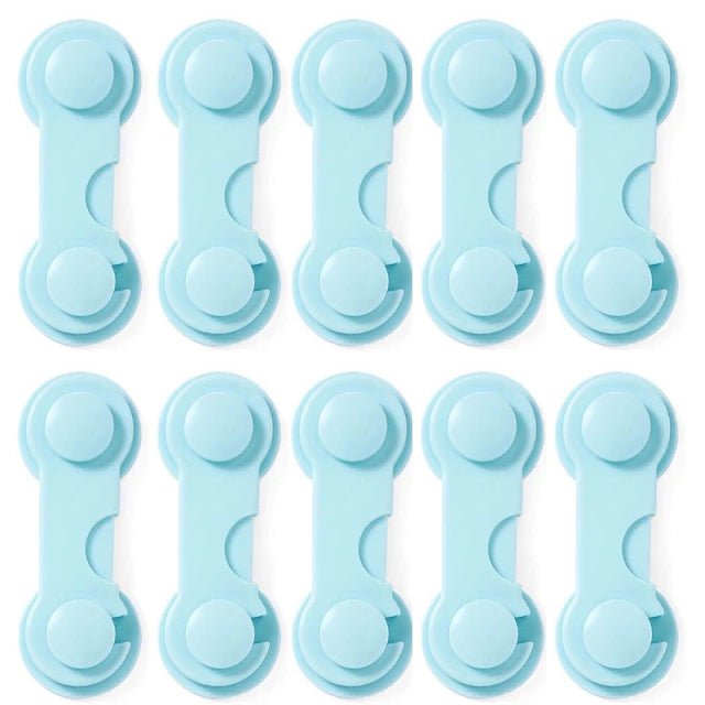 5/10pcs Child Safety Plastic Cabinet Lock Baby Protection From Children Safe Locks for Refrigerators Security Drawer Latches