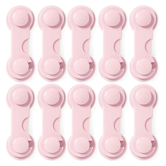 5/10pcs Child Safety Plastic Cabinet Lock Baby Protection From Children Safe Locks for Refrigerators Security Drawer Latches