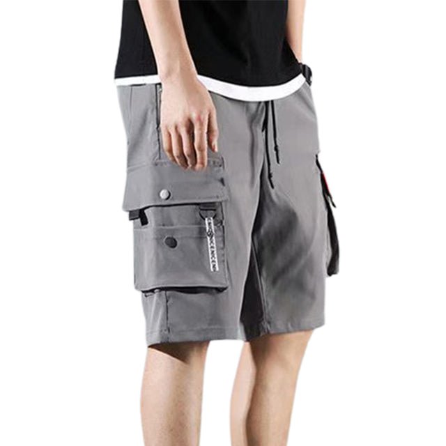 Hot!Autumn Men Pants Hip Hop Harem Joggers Pants 2021New Male Trousers Mens Solid Multi-pocket Cargo Pants Skinny Fit Sweatpants
