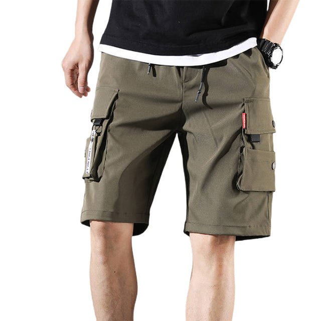 Hot!Autumn Men Pants Hip Hop Harem Joggers Pants 2021New Male Trousers Mens Solid Multi-pocket Cargo Pants Skinny Fit Sweatpants