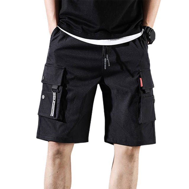 Hot!Autumn Men Pants Hip Hop Harem Joggers Pants 2021New Male Trousers Mens Solid Multi-pocket Cargo Pants Skinny Fit Sweatpants