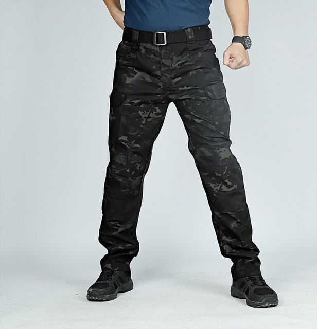 Military Tactical Pants Men Special Combat Trousers Multi-pocket Waterproof Wear-resistant Casual Training Overalls Men Pants