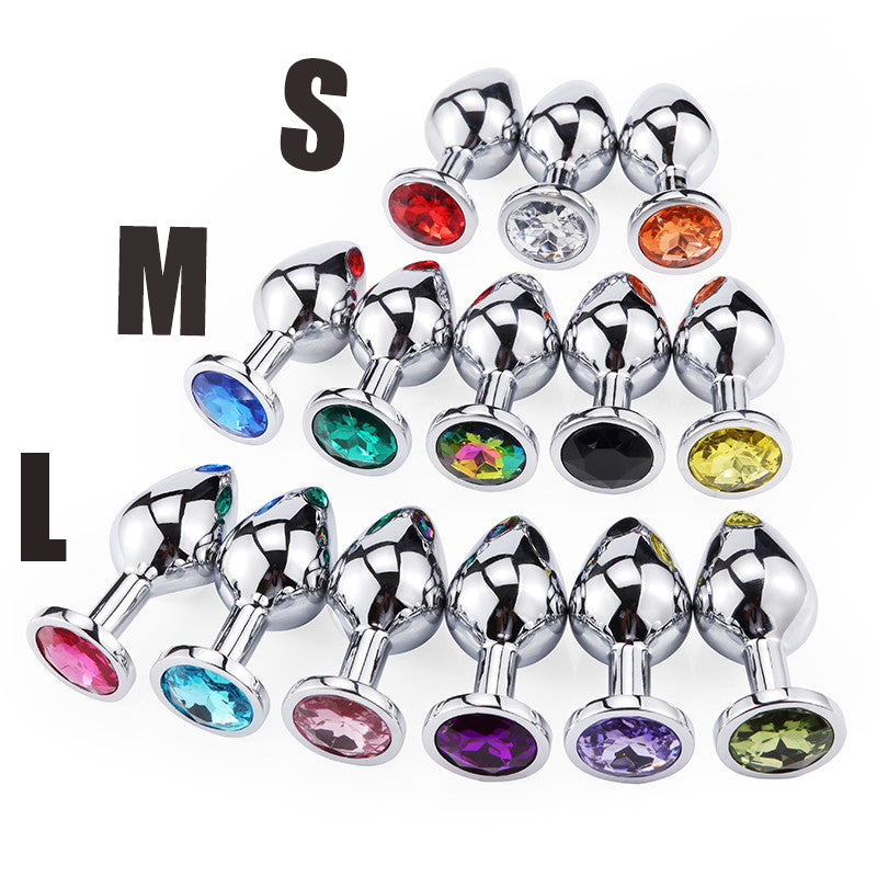 Anal Plug Sex Toys Mini Round Shaped  Metal Stainless Smooth Steel Butt Small Tail Female/Male Dildo Intimate Goods