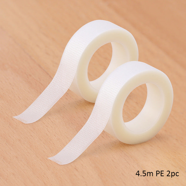 Wholesale breathable easy to tear Medical Tape/White Silk Paper Under Patches Eyelash Extension Supply Eyelash Extension Tape