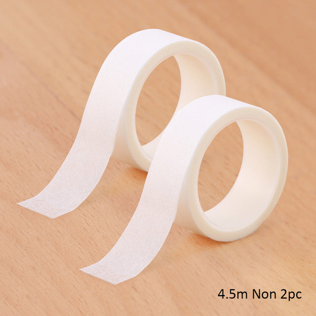 Wholesale breathable easy to tear Medical Tape/White Silk Paper Under Patches Eyelash Extension Supply Eyelash Extension Tape