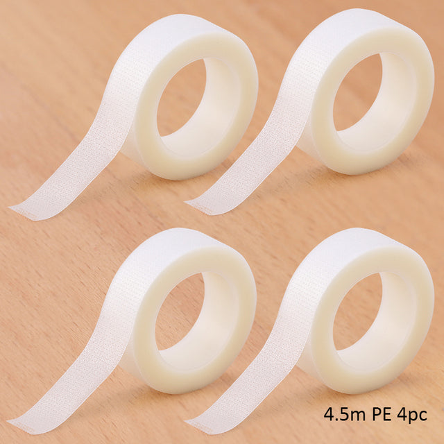 Wholesale breathable easy to tear Medical Tape/White Silk Paper Under Patches Eyelash Extension Supply Eyelash Extension Tape