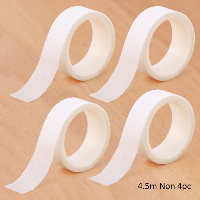 Wholesale breathable easy to tear Medical Tape/White Silk Paper Under Patches Eyelash Extension Supply Eyelash Extension Tape