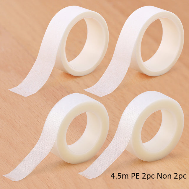 Wholesale breathable easy to tear Medical Tape/White Silk Paper Under Patches Eyelash Extension Supply Eyelash Extension Tape