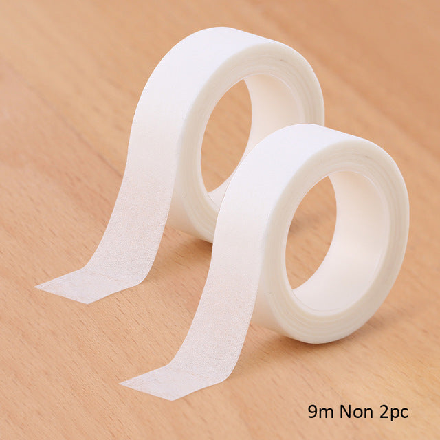 Wholesale breathable easy to tear Medical Tape/White Silk Paper Under Patches Eyelash Extension Supply Eyelash Extension Tape