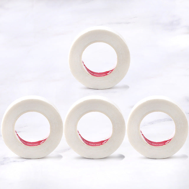 Wholesale breathable easy to tear Medical Tape/White Silk Paper Under Patches Eyelash Extension Supply Eyelash Extension Tape