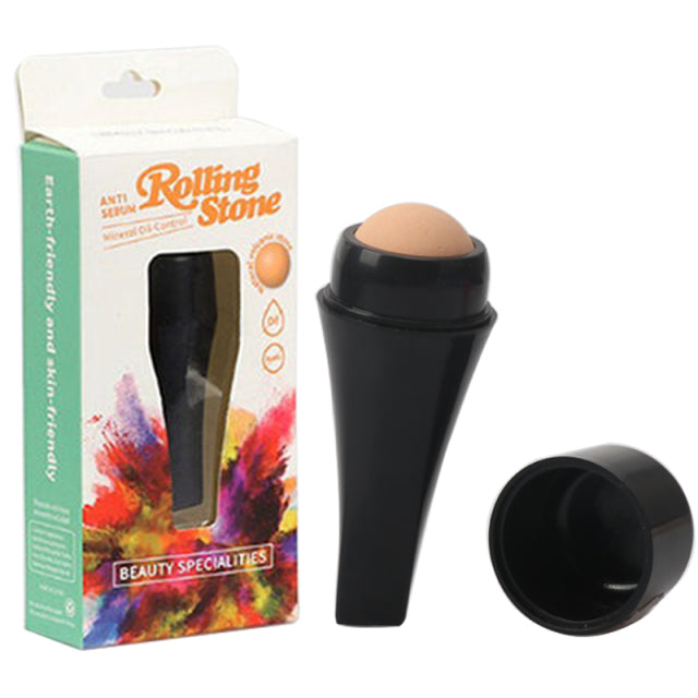 Natural Volcanic Roller Oil Control Rolling Stone Matte Makeup Face Skin Care Tool Facial Cleaning Oil Absorption Roller On Ball