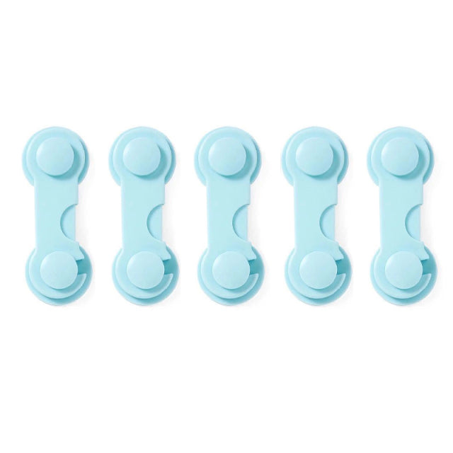 5/10pcs Child Safety Plastic Cabinet Lock Baby Protection From Children Safe Locks for Refrigerators Security Drawer Latches