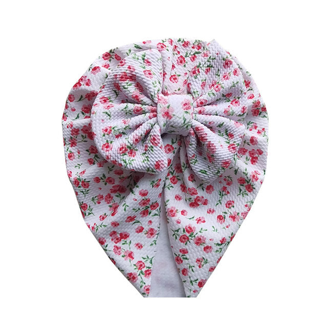 Knot Bow Baby Headbands Toddler Headwraps Baby Flower Turban Hats Babes Caps Elastic Hair Accessories 2021 New