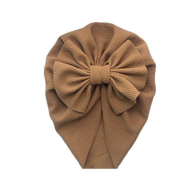 Knot Bow Baby Headbands Toddler Headwraps Baby Flower Turban Hats Babes Caps Elastic Hair Accessories 2021 New